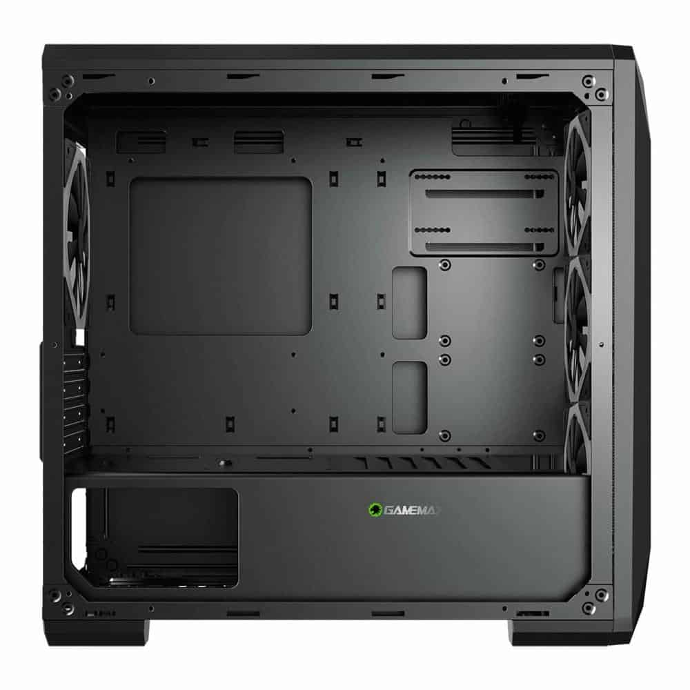 (image for) GameMax Kamikaze Pro ARGB MicroATX Glass Side Panel PC Gaming Case